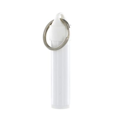 Economy Lip Balm In White Tube W/ Split Ring-2