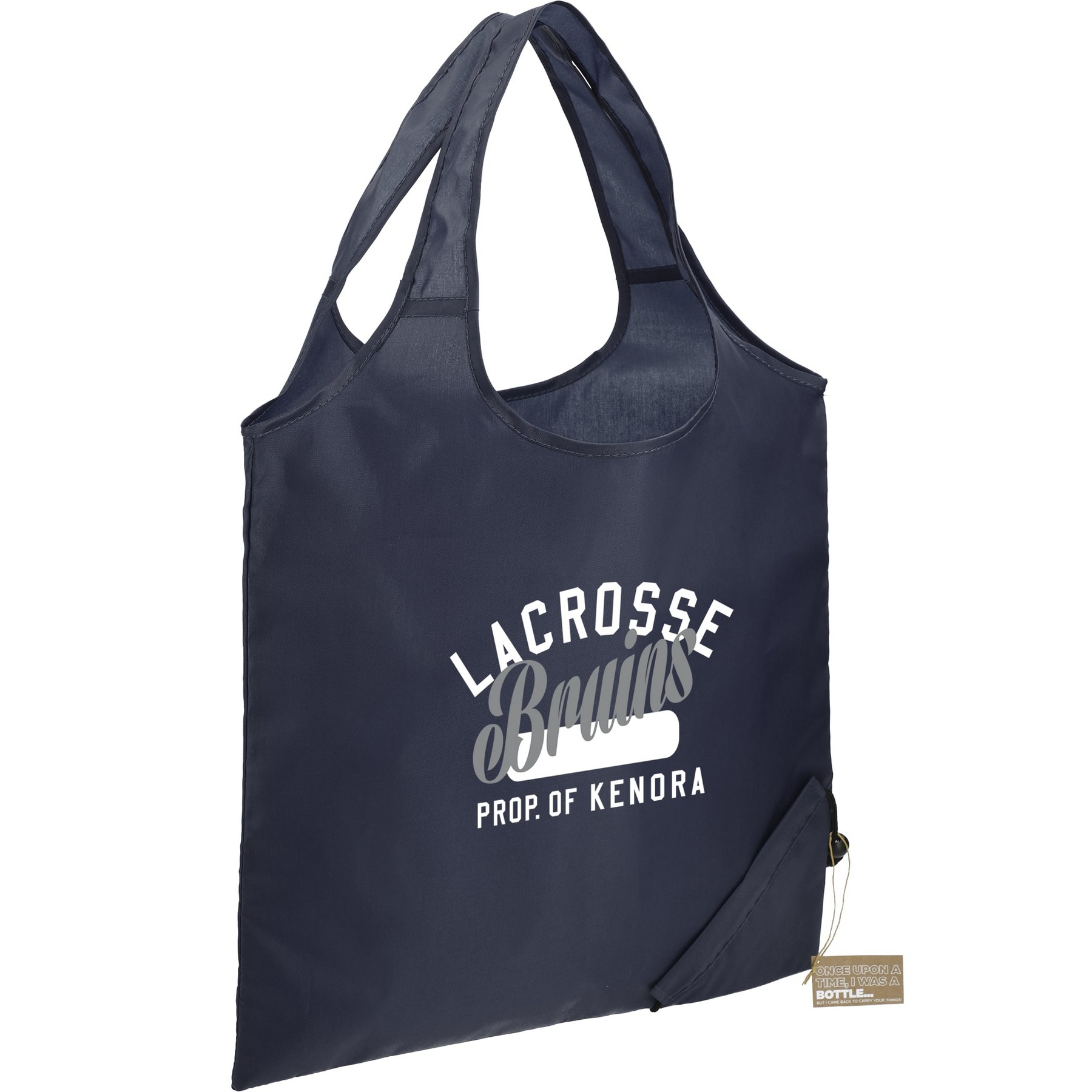 Bungalow RPET Foldable Shopper Tote-10