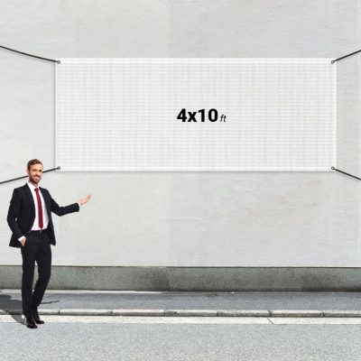 Custom 4' X 10' Mesh Banners-1