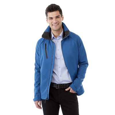 Men's PEYTO Waterproof Softshell Jacket with Roll-Away Hood-1
