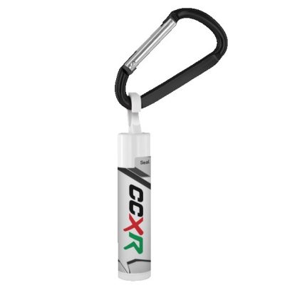 Economy Lip Balm with Carabiner-1