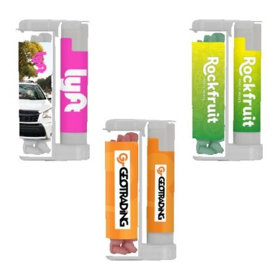 Sugar Free Mints in a Rectangular Flip-Top Duo w/ SPF 15 Lip Balm-1