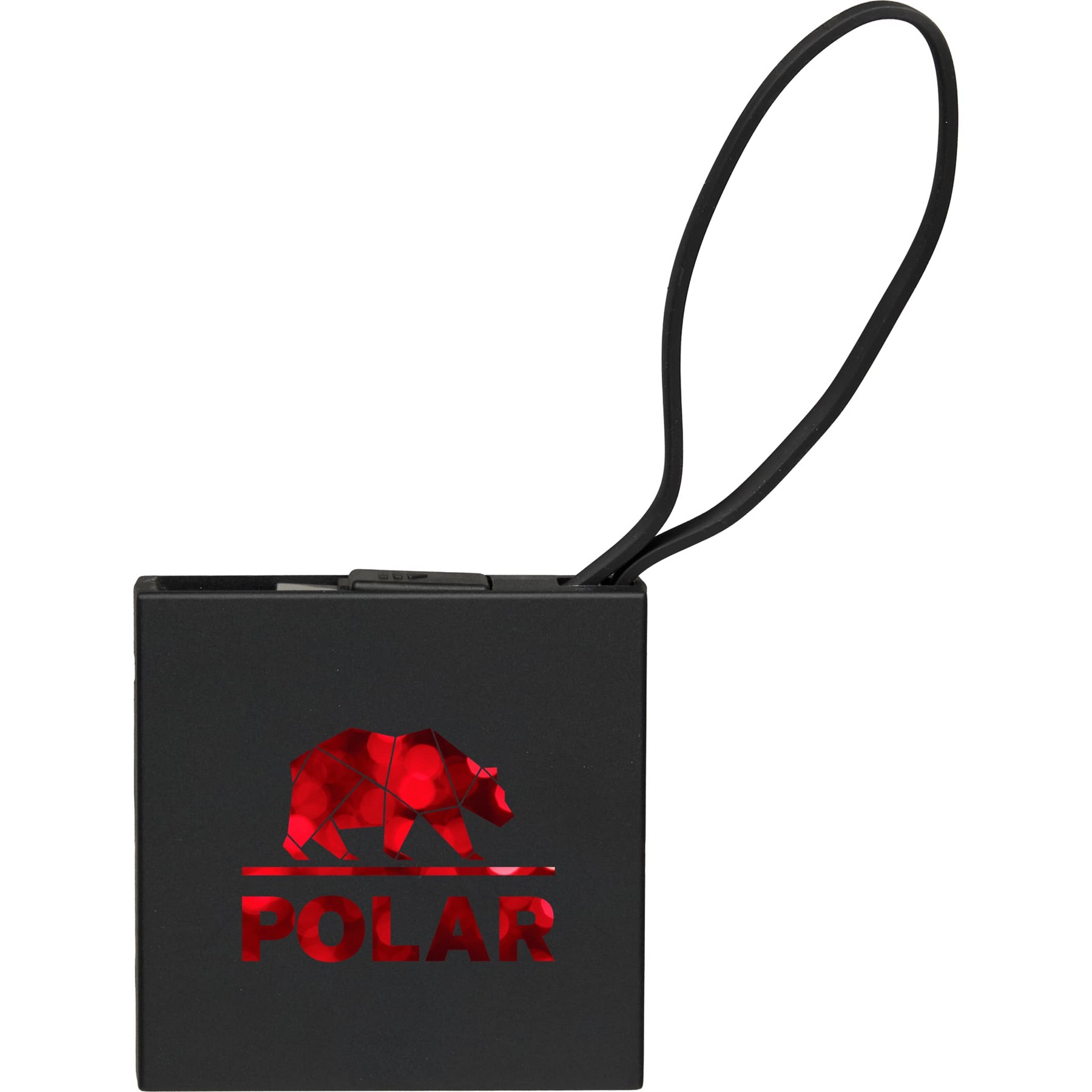 Recycled ABS 2000 mAh Power Bank with Type-C Cable-3